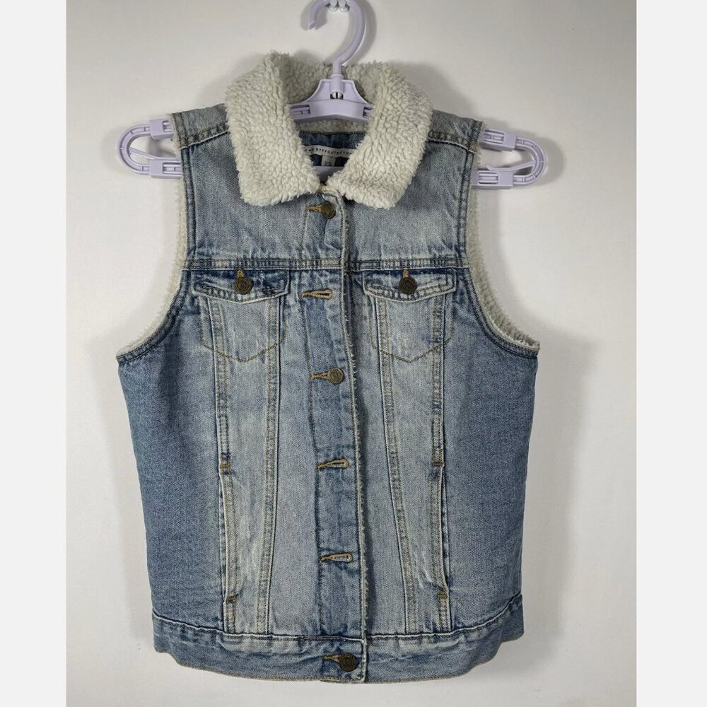 TwentyFourSeven Denim Vest Jacket Women’s XS